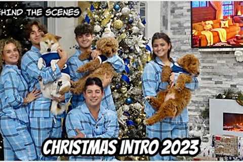 Behind the Scenes!!Christmas Intro 2023/Result at the END .