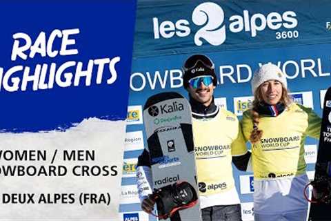 Highlights Snowboard Cross Les Deux Alpes 2023 | FIS Snowboard World Cup 23-24