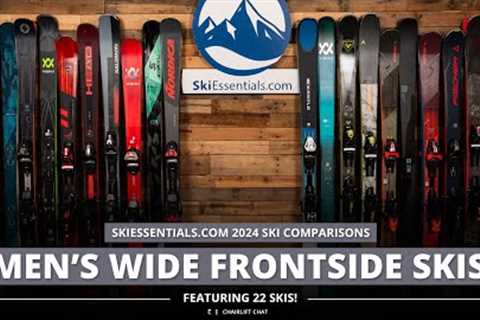 2024 Men's Wide Frontside 75-82 mm Ski Comparison with SkiEssentials.com