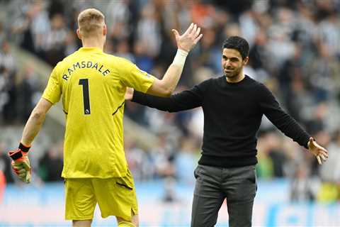 Mikel Arteta’s cryptic message for Aaron Ramsdale