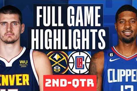 Denver Nuggets vs. Los Angeles Clippers Highlights HD 2nd-QTR | Dec 6, 2023 NBA Regular Season