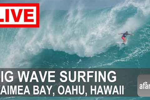 Dec 9, 2023: Big Wave Surfing at Historic Waimea Bay, HI