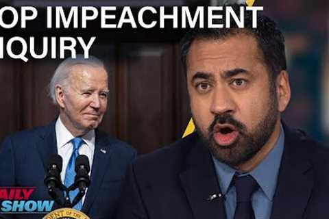 GOP Votes for Biden Impeachment Inquiry & Boston''s Holiday Party Controversy | The Daily Show