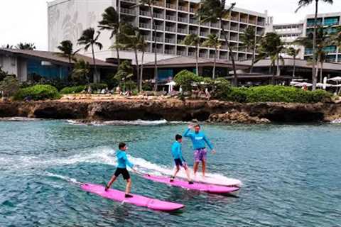 Learning how to surf with - Jamie O’Brien