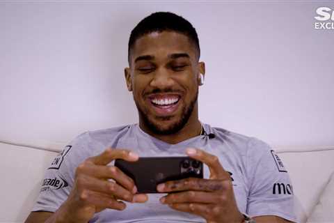 Anthony Joshua Gets Personal with Fans in Hometown Q&A Session