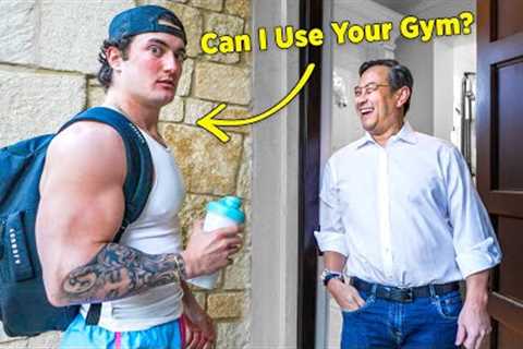 Asking Millionaires to Workout in THEIR Home Gym