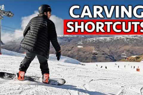 5 Shortcuts To Make Snowboard Carving Easier