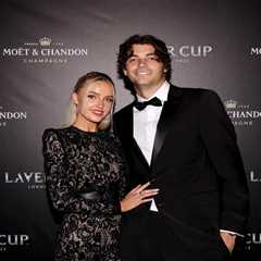 Who is Taylor Fritz and when did he meet girlfriend Morgan Riddle?