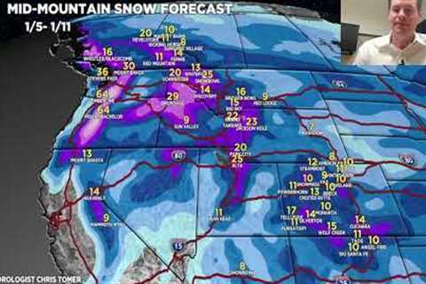 AM Mountain Weather Update 1/2, Meteorologist Chris Tomer