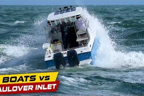 BOAT LOSING CONTROL AT HAULOVER INLET! | Boats vs Haulover Inlet