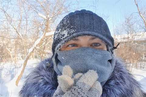 Severe Frosts came to Russia!!! My 1st vlog 2024