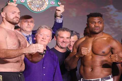 Francis Ngannou Confident He Will Knock Out Anthony Joshua in Easier Fight Than Tyson Fury