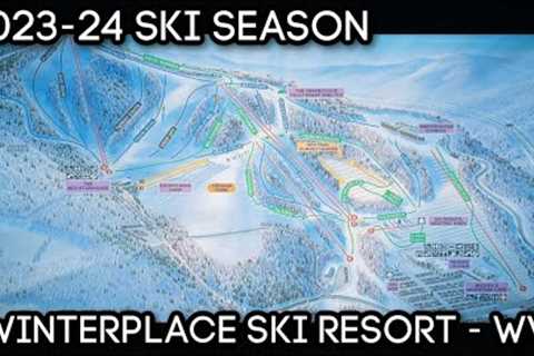 Skiing at Winterplace Ski Resort - Ghent, West Virginia - 12/30/2023