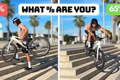 Different ways to ride obstacles on your bike ! (1% - 100%)