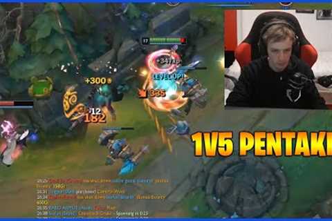 Nemesis Season 14 1v5 Pentakill - LoL Daily Moments Ep 2009