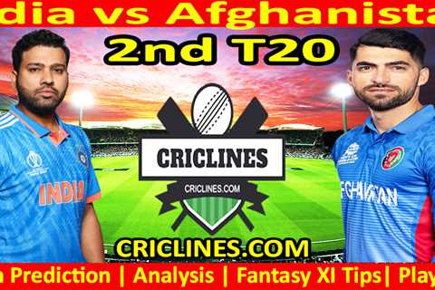 Today Match Prediction-IND vs AFG-Dream11-2nd T20 2024-Who Will Win