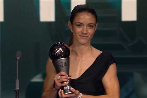 Barcelona superstar Aitana Bonmati caps off incredible 12 months by winning The Best FIFA Women’s..