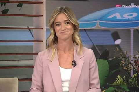 Rachel Stringer wows fans with her live coverage of the Australian Open