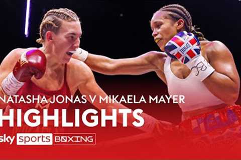 HIGHLIGHTS! Natasha Jonas vs Mikaela Mayer  THRILLER 🔥