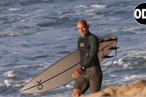 Kelly Slater Surfing Pipeline AFTER Hip Surgery And He''s Ripping! Footage from Today