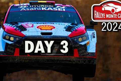 Rallye Monte Carlo 2024 | Saturday Highlights - Morning Loop - Day 3