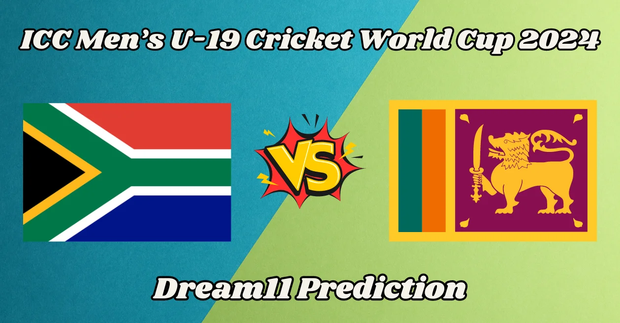 SA-U19 vs SL-U19: Match Prediction, Dream11 Team, Fantasy Tips & Pitch Report | U19 World Cup 2024..