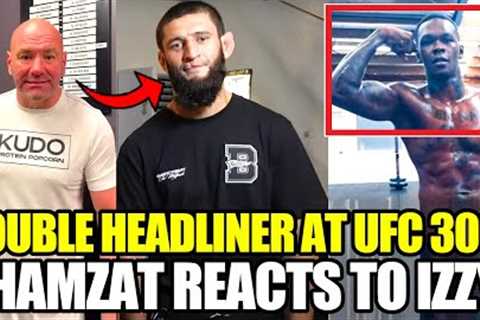 MMA COMMUNITY REACTS to Dana White''s UFC 300 MAIN EVENT REPORT, KHAMZAT CHIMAEV, ADESANYA, JON..