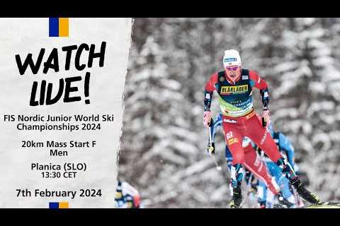 LIVE: FIS Nordic Junior World Ski Championships 2024 - 20KM Mass Start F Men