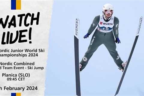 LIVE: FIS Nordic Junior World Ski Championships 2024 Planica - Mixed Team Ski Jumping Competition