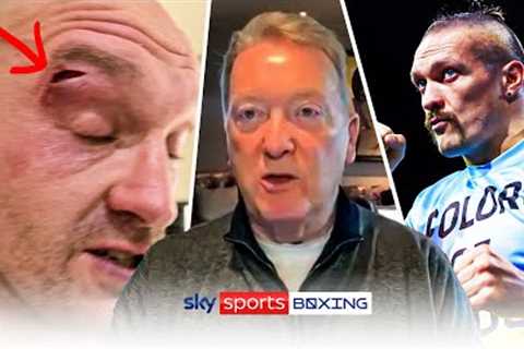 Frank Warren responds to 'stupid' Fury-Usyk conspiracy theories 🗣️