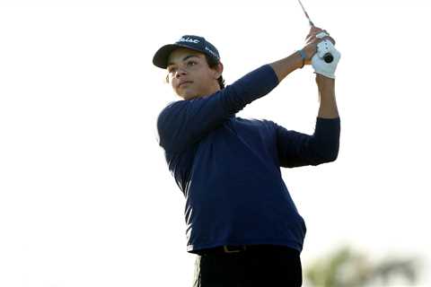 Tiger Woods’ son Charlie’s PGA Tour qualifier interrupted by ‘granny’s attempt to set him up with..