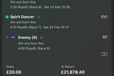 Unlucky Punter Loses Over £20,000 Due to Ryan Moore's 'Savage' Move