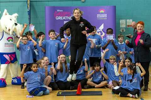 Next generation try out Kids’ Athletics ahead of World Indoors