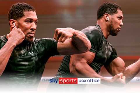 Anthony Joshua's full media workout 💪