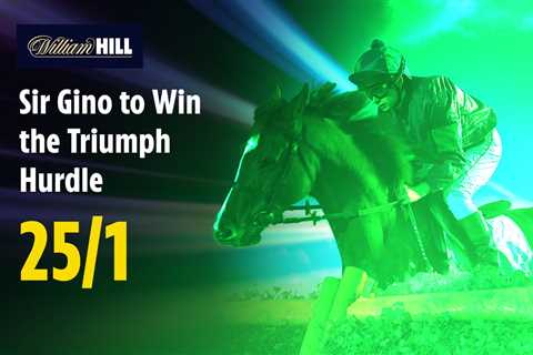 William Hill Offers 25/1 Price Boost on Sir Gino for Cheltenham Festival