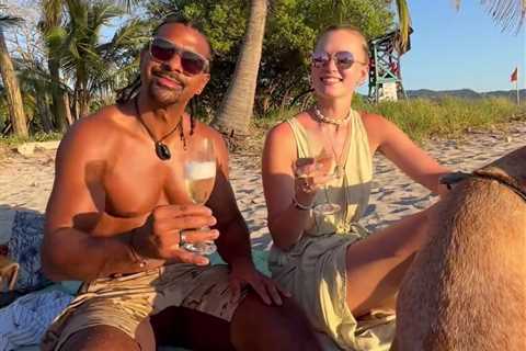 David Haye Enjoys Luxury Holiday with Model Throuple Girlfriend in Costa Rica