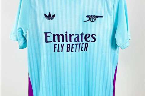 Arsenal's Alleged 24/25 Third Kit Leaked with New Badge and Adidas Logo