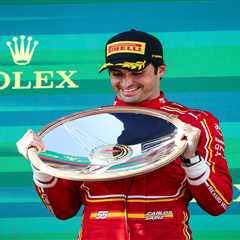 who succeeded before Carlos Sainz in 2024 F1 Australian GP?