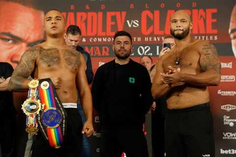 Frazer Clarke and Fabio Wardley Meet in All-British Showdown