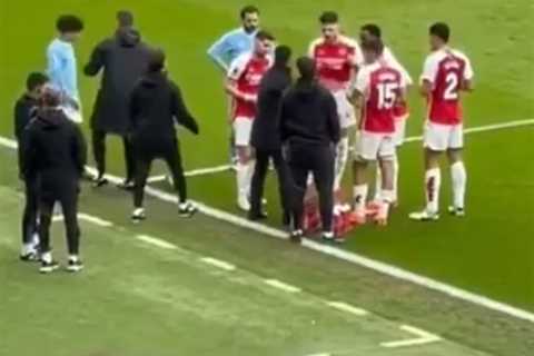 Manchester City's Bernardo Silva Caught Eavesdropping on Arsenal's Tactics