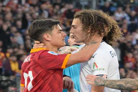 Paulo Dybala Trolls Matteo Guendouzi in Roma vs Lazio Derby