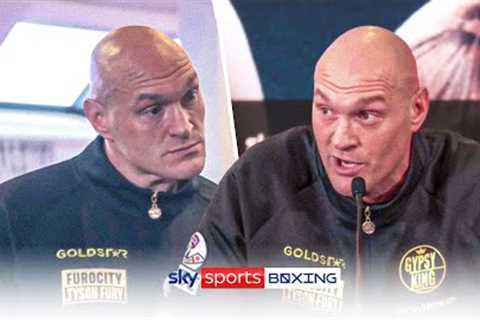 Tyson Fury press conference BEST BITS ahead of Oleksandr Usyk fight! 👀🍿