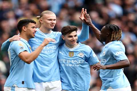 Manchester City Dominates Luton in 5-1 Victory: Pep Guardiola's Team Takes the Lead in Premier..