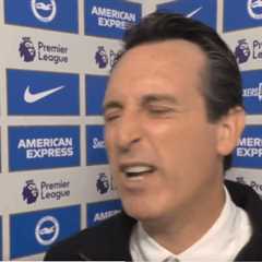 ‘Pure class’ – Aston Villa fans love Unai Emery’s demand to reporter in interview after defeat to..