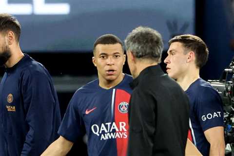 Rival watch: Tension between Kylian Mbappe and Luis Enrique before Barcelona clash