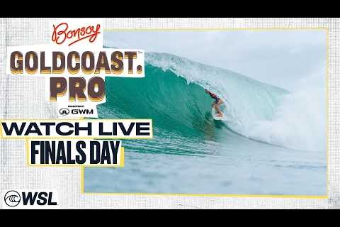 WATCH LIVE Bonsoy Gold Coast Pro presented by GWM 2024 - FINALS DAY