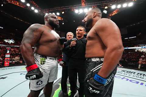 UFC Star Derrick Lewis Moons Fans and Throws Groin Guard After Brutal KO Win