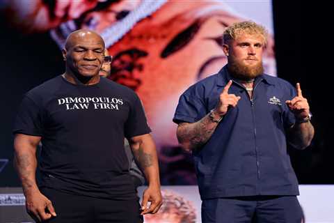 Mike Tyson Calls Out 14-Year-Old's Lewd Questions at Press Conference with Jake Paul