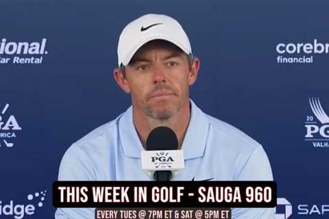 Rory McIlroy shuts down frosty interview with just 12 words as he brushes off divorce to shoot -5..