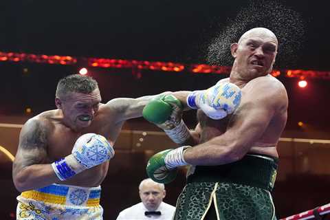 Tyson Fury saved by the bell in dramatic fight against Oleksandr Usyk